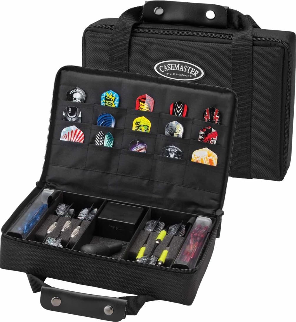 Classic Black Nylon Dart Case