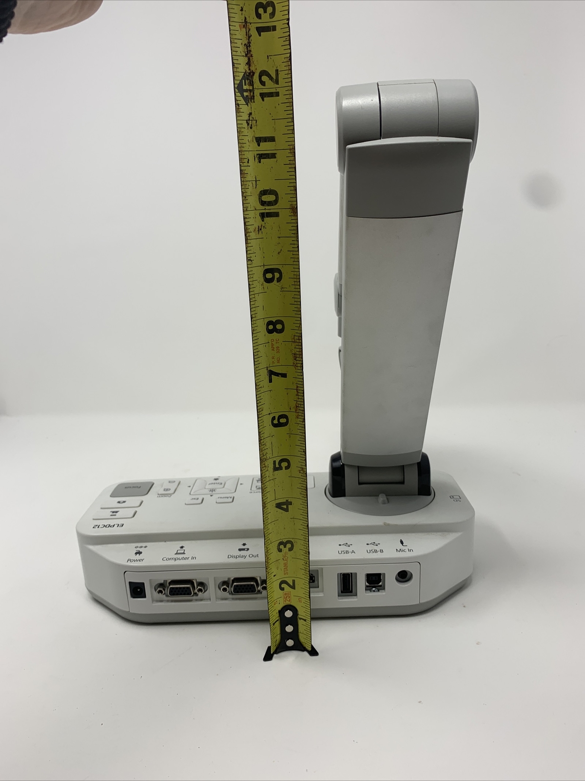 Epson document camera ELPDC-12 HDMI No power cord or remote sold not working