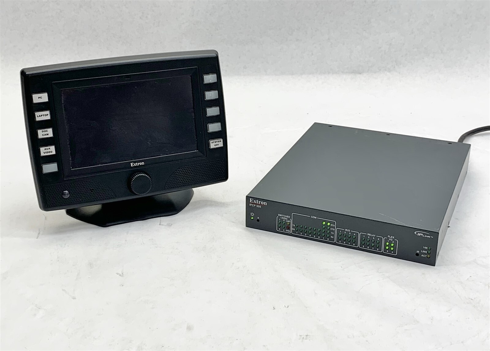 Extron IPCP 505 AV 8-Port IP Link Control Processor w/ TLP 700TV Touch Panel