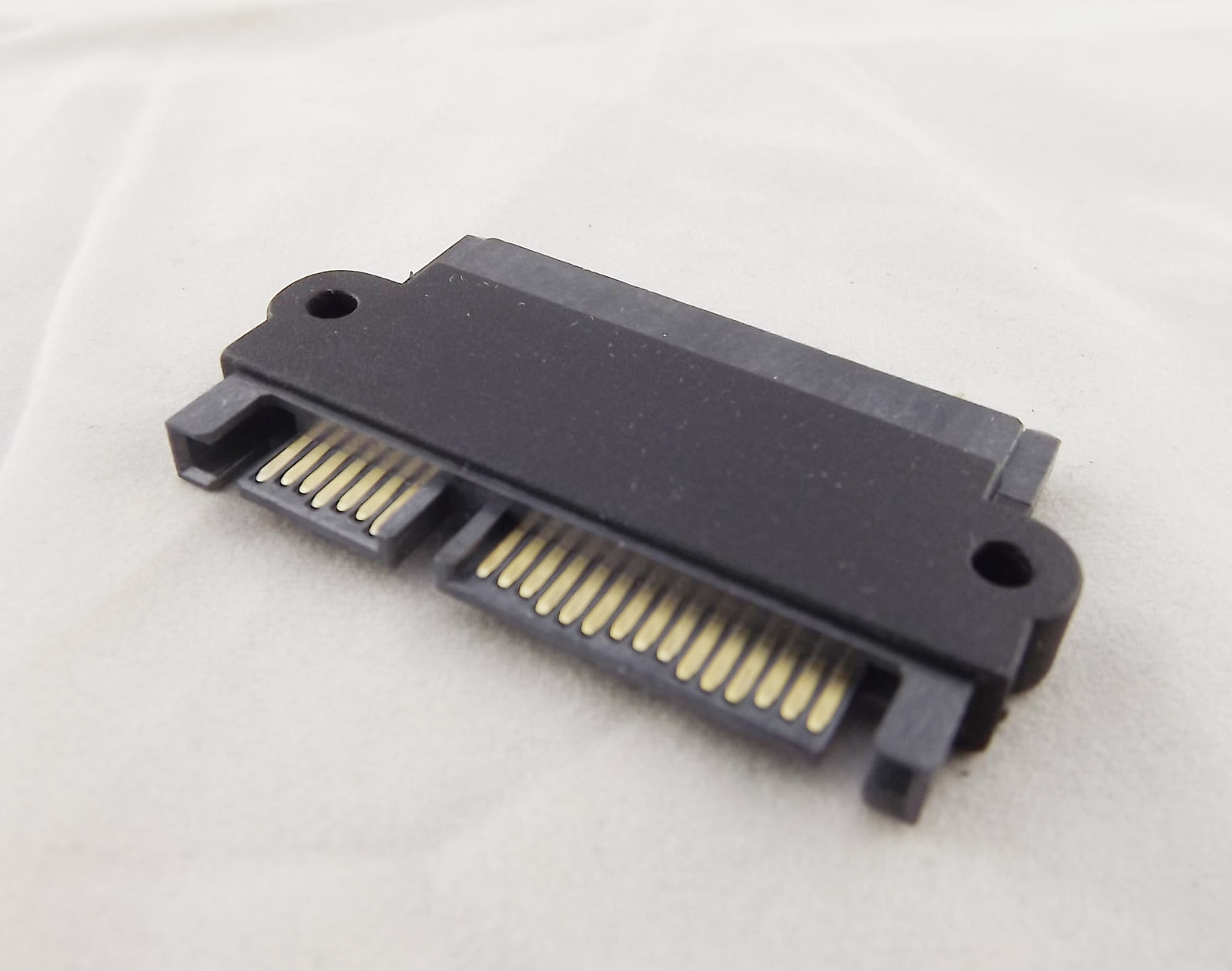 1x SATA 22Pin 7+15 Male to SATA 22Pin 7+15 Female Extension Convertor Adapter