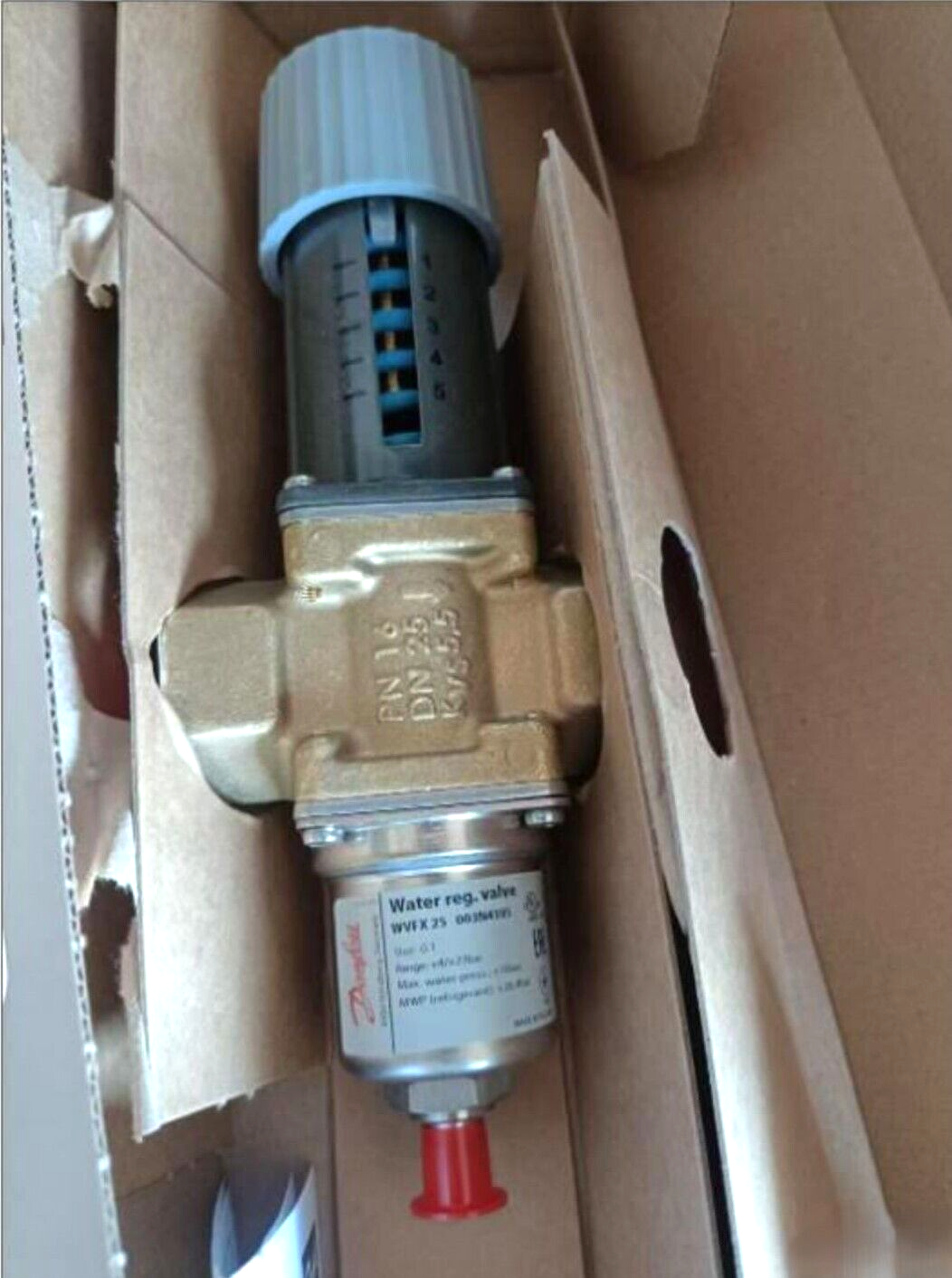 1PC-Danfoss 003N4105 Pressure operated water valve,WVFX 25,4.00bar -23.00bar-NEW