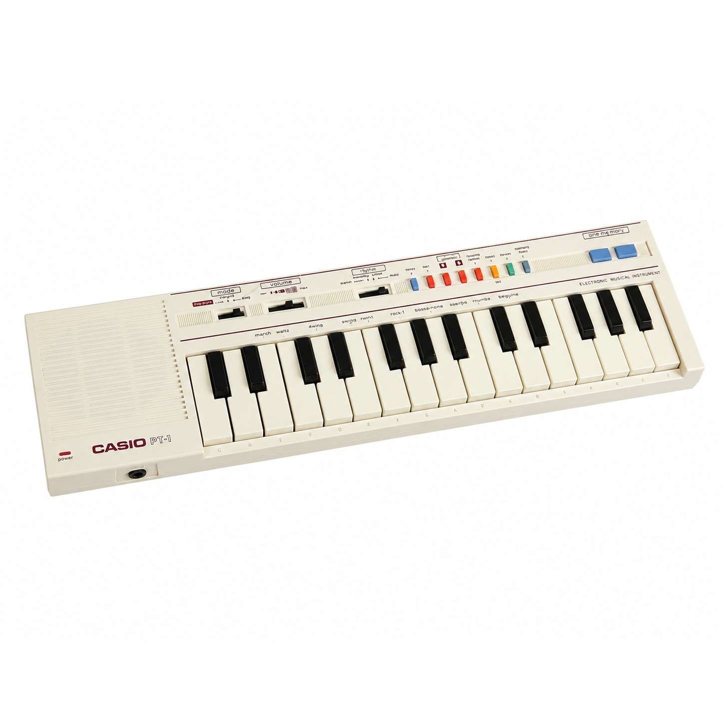 Vintage Casio PT-1 Mini Keyboard / Working / 29 Keys