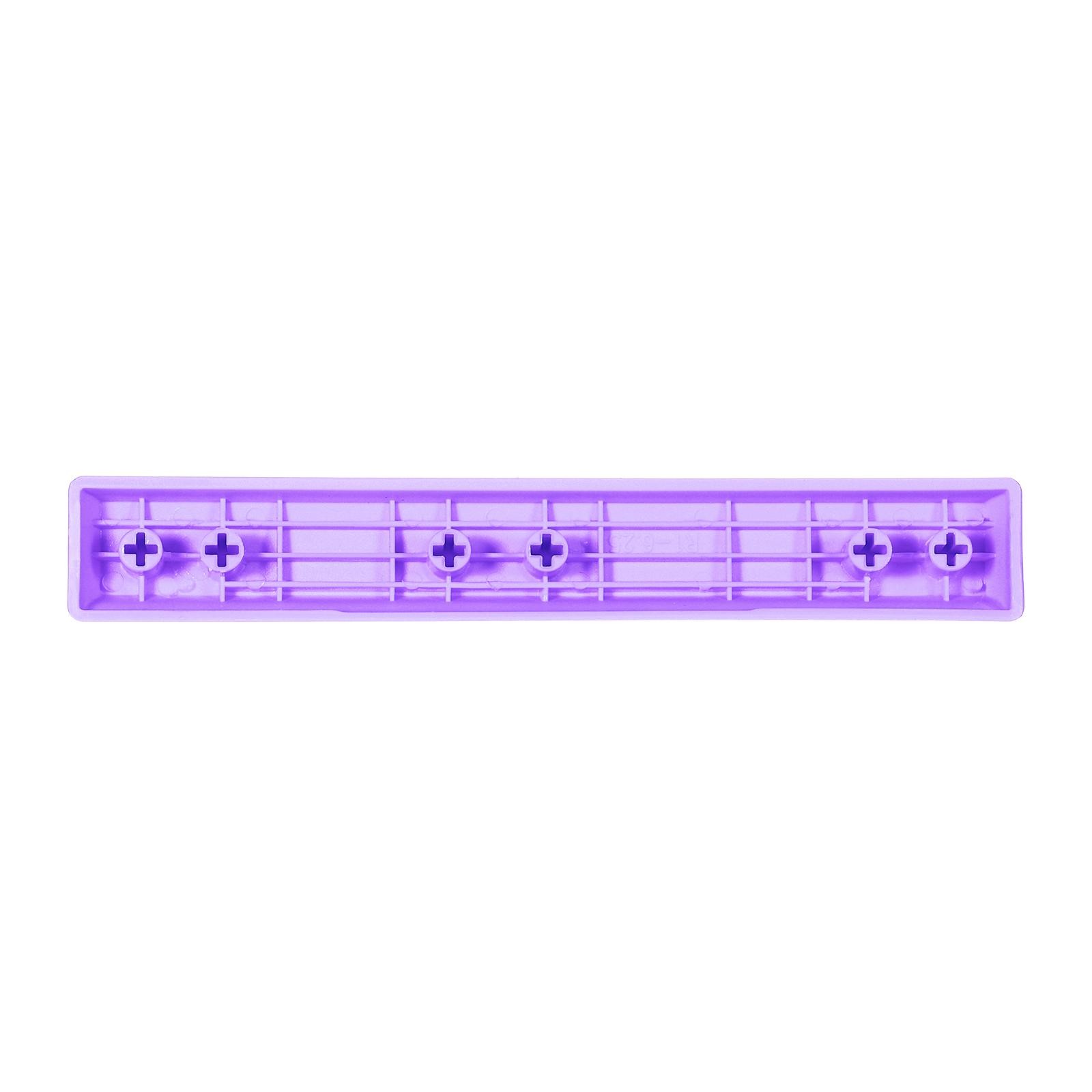 6.25u Spacebar Keycaps, MX Keyboard Replacement Universal PBT Mechanical, Purple