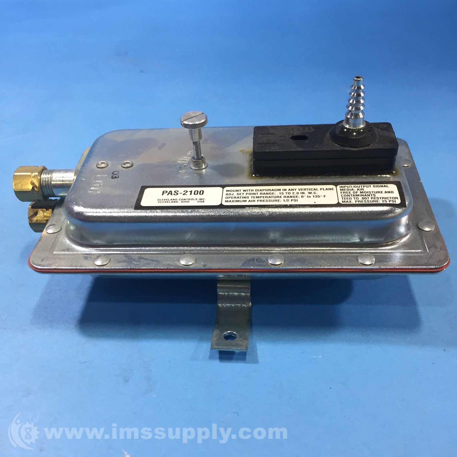 Cleveland Controls PAS-2100 Pneumatic Sensing Switch FNOB