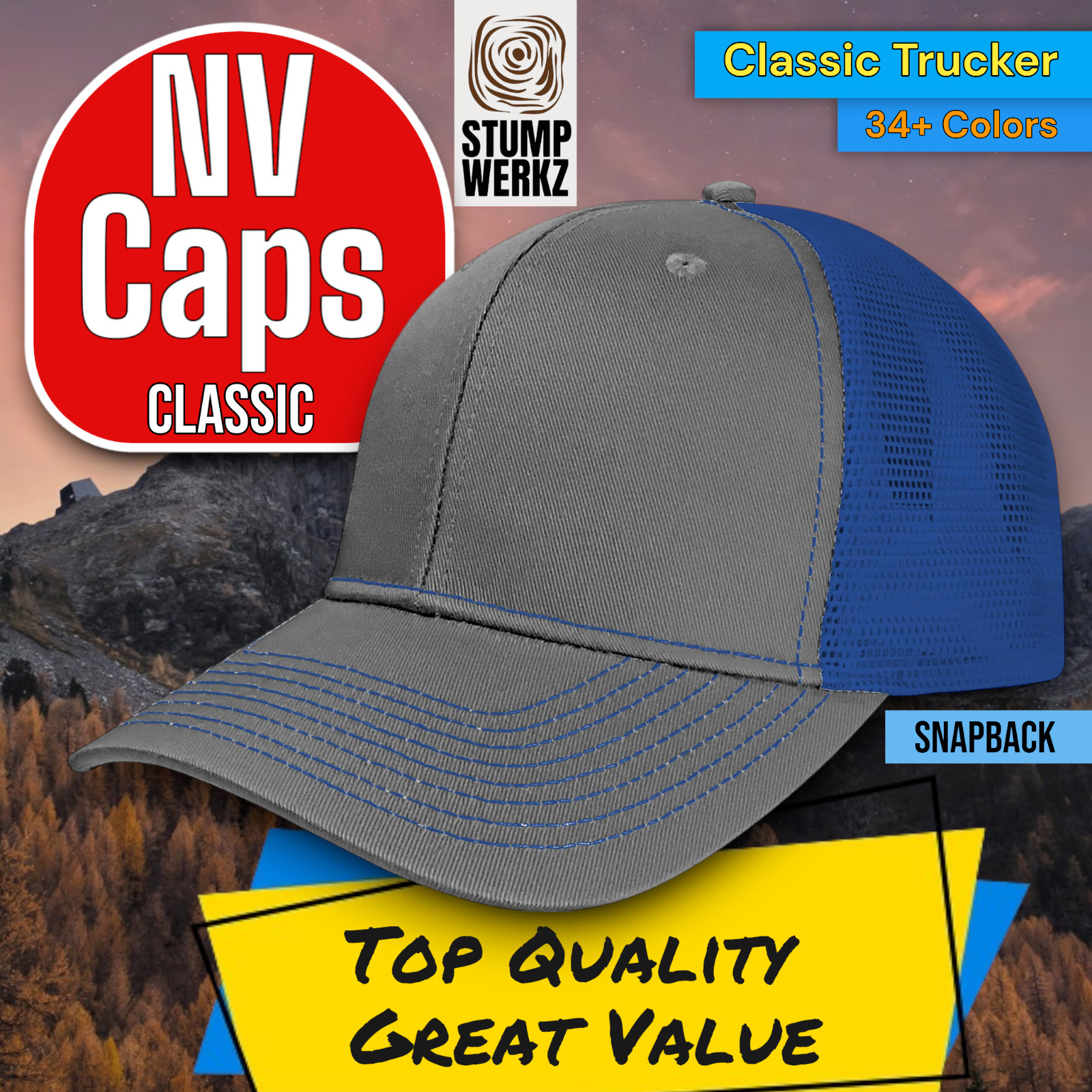Trucker Hat Baseball Cap Customized Ford King Ranch F150 F250 F350 NEW