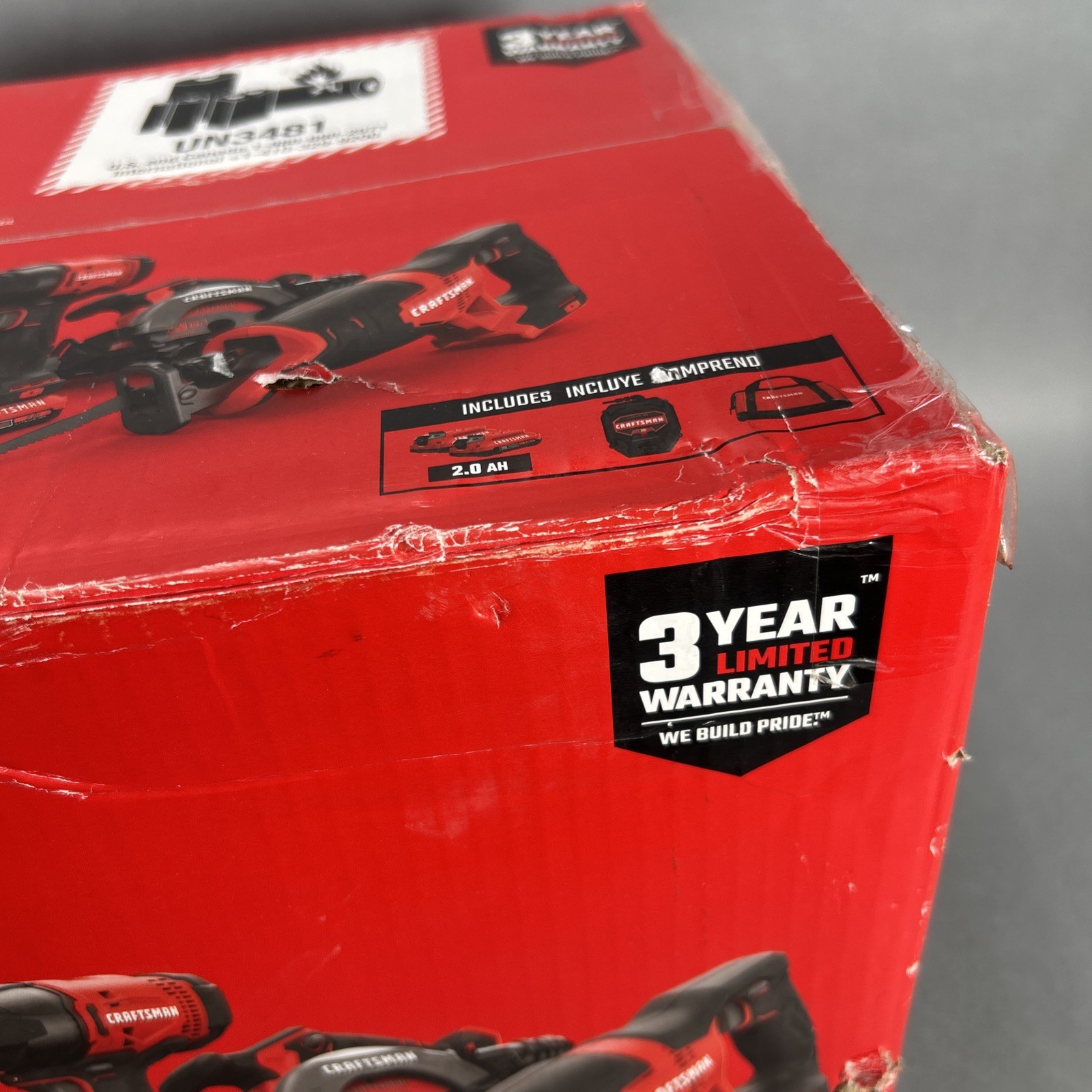 Craftsman CMCK601D2 20V Tool Combo Kit NEW