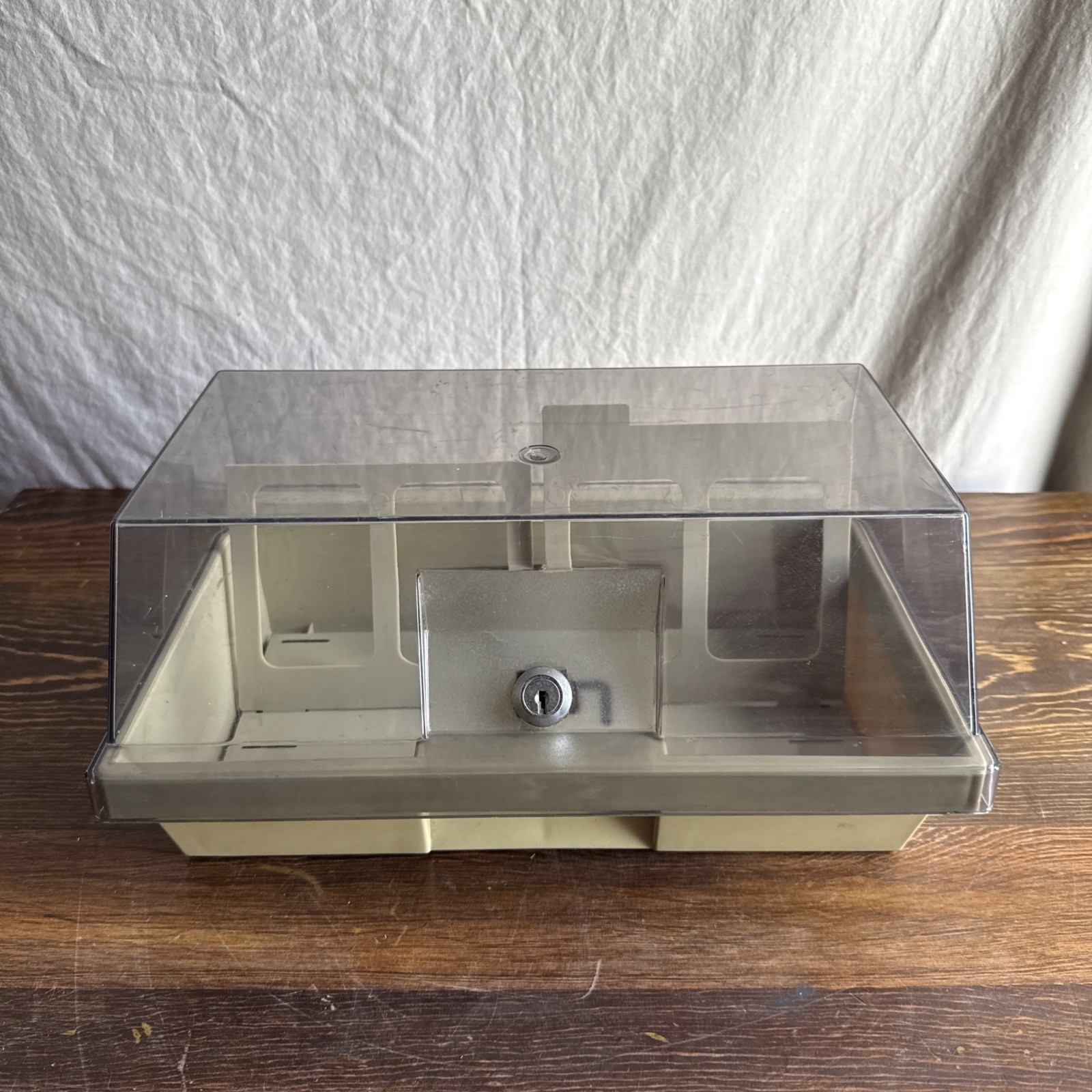 Vintage Floppy Disk Case Storage