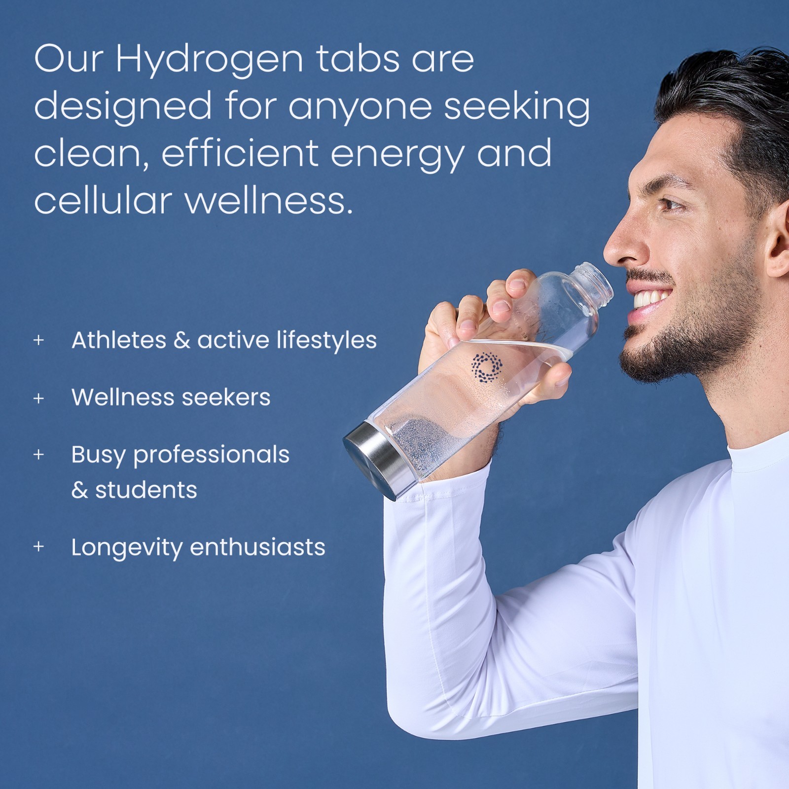 Molecular Hydrogen Tablets 30 Count Magnesium H2 Supplement Antioxidant Support