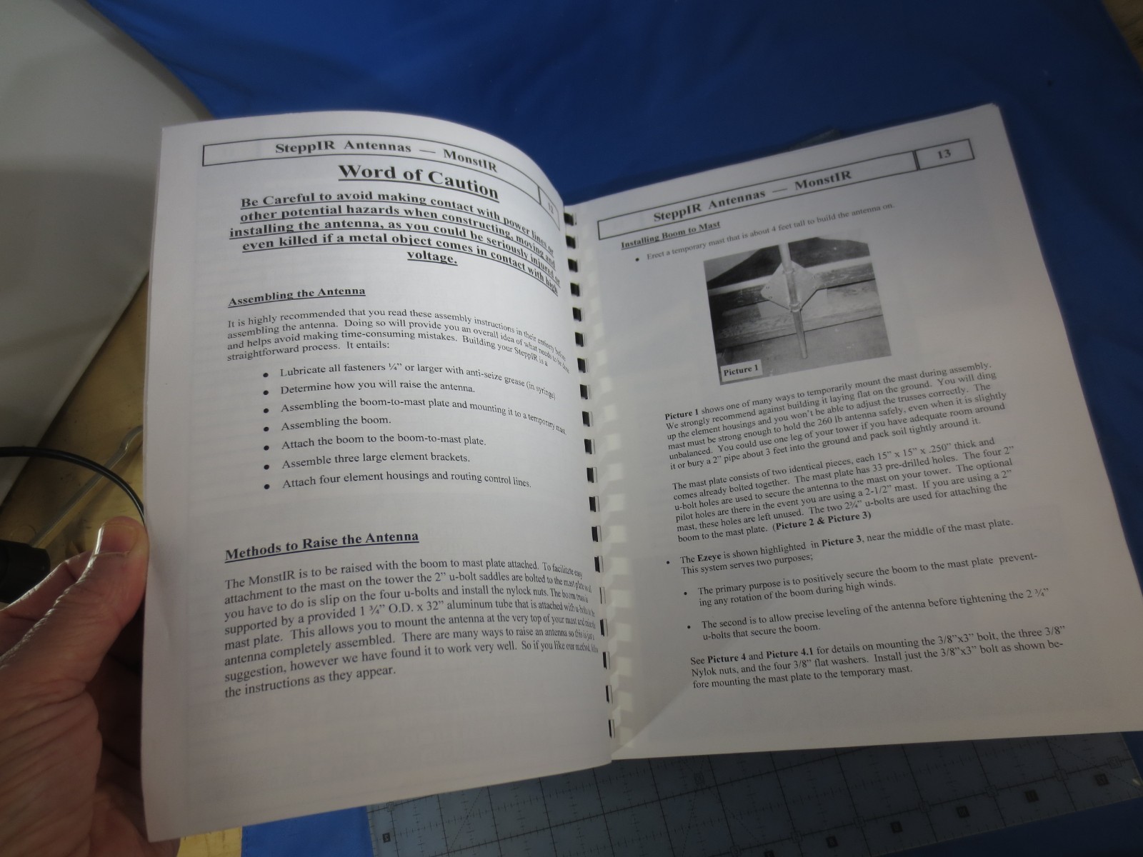 SteppIR Antenna Systems MonstIR Manual Only (Free Shipping!)