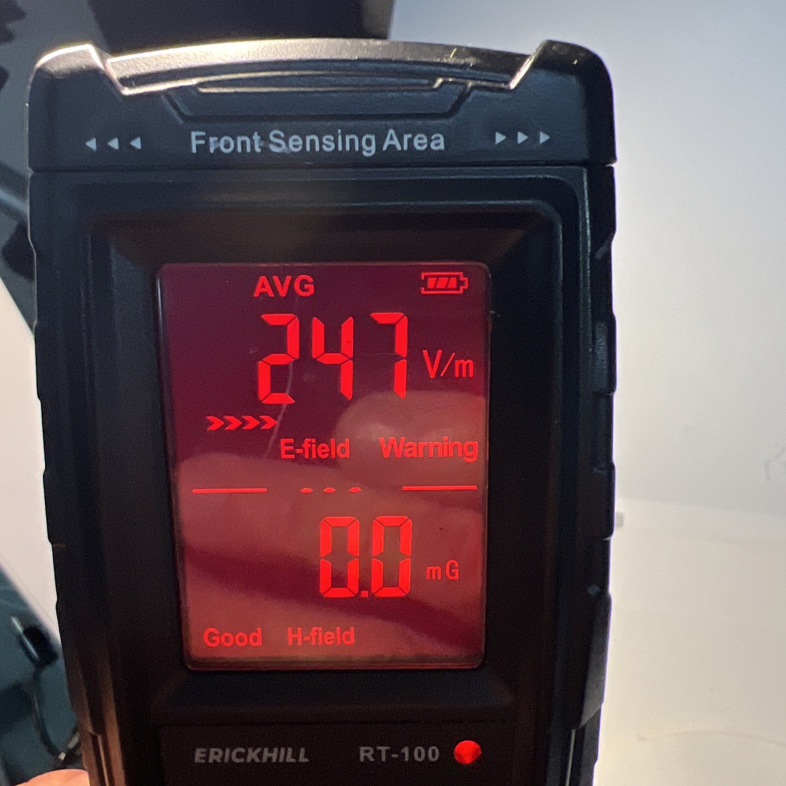ERICKHILL RT-100 EMF Meter Electromagnetic Radiation Tester, Triple Axis