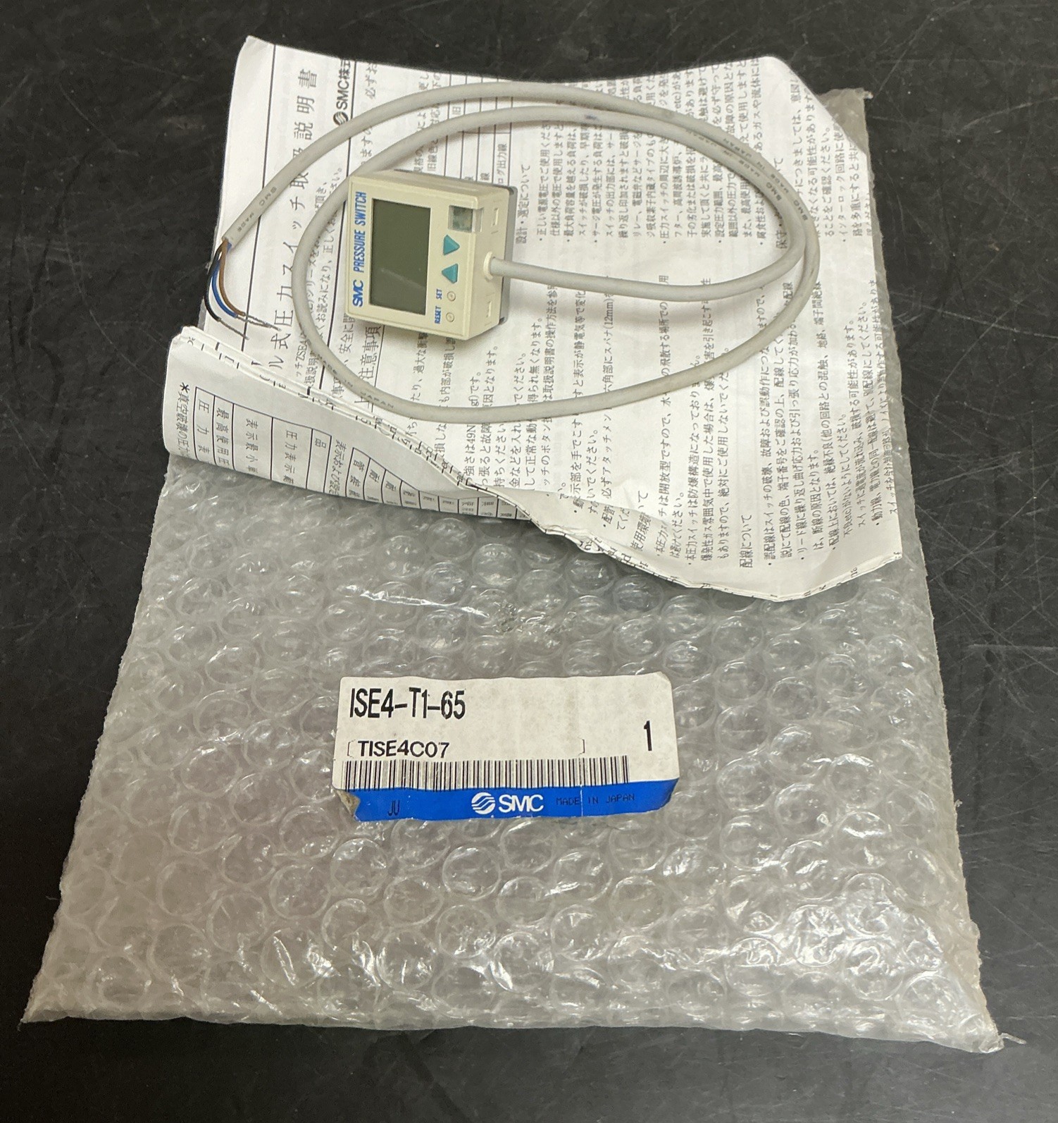 SMC Pressure Switch ISE4-T1-65