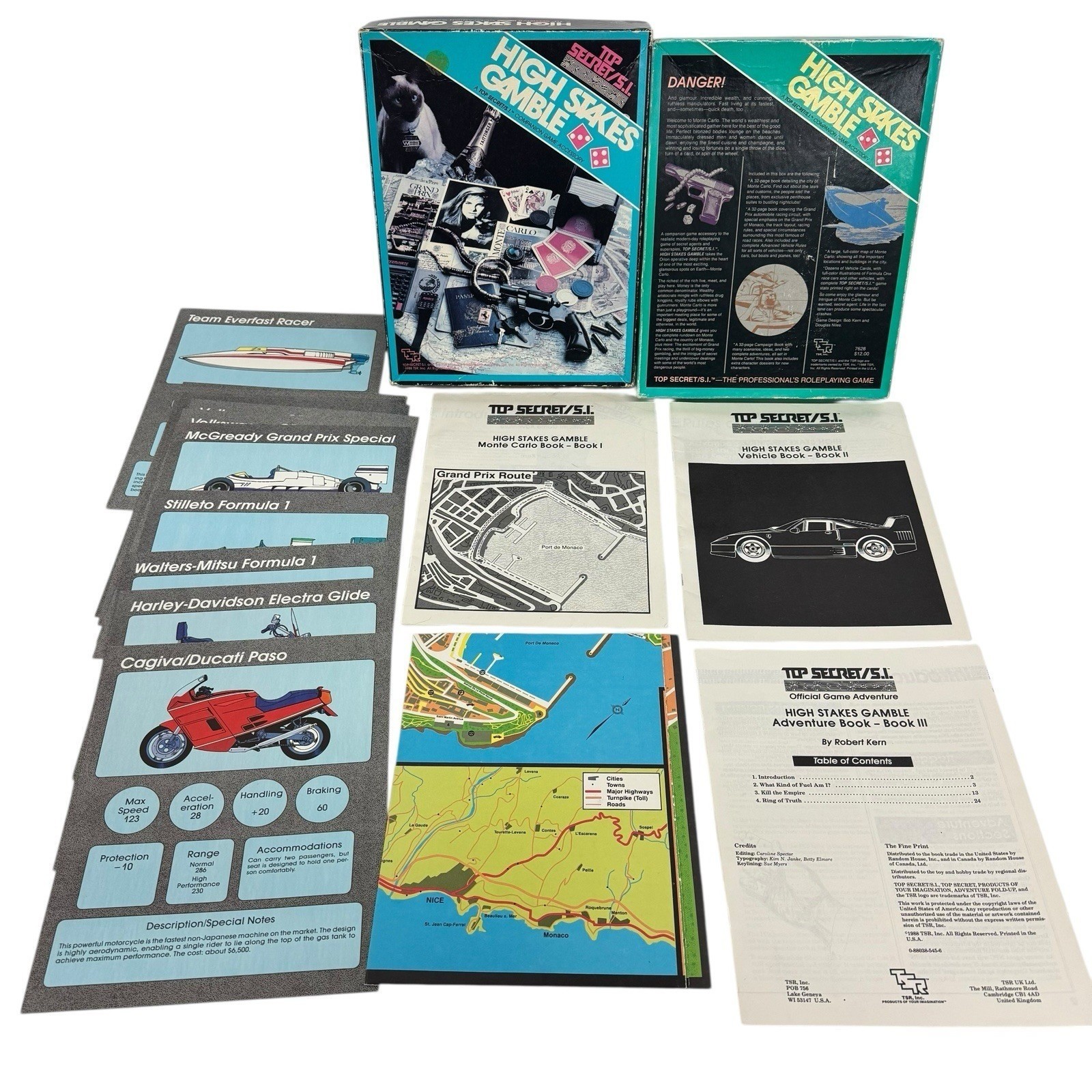 High Stakes Gamble Box Set - Top Secret/S.I. (Complete)