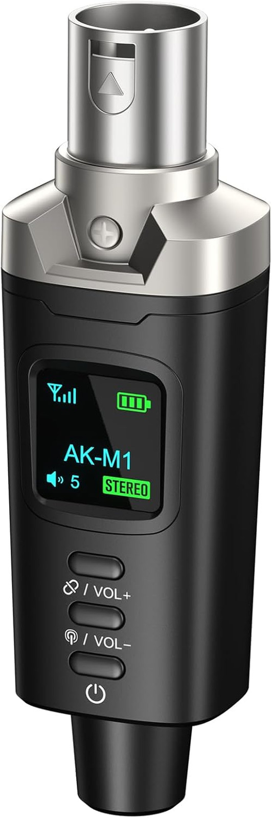 Aokeo AK-M1 XLR Bluetooth Receiver-High-Fidelity Wireless Audio Adapter,100Ft St