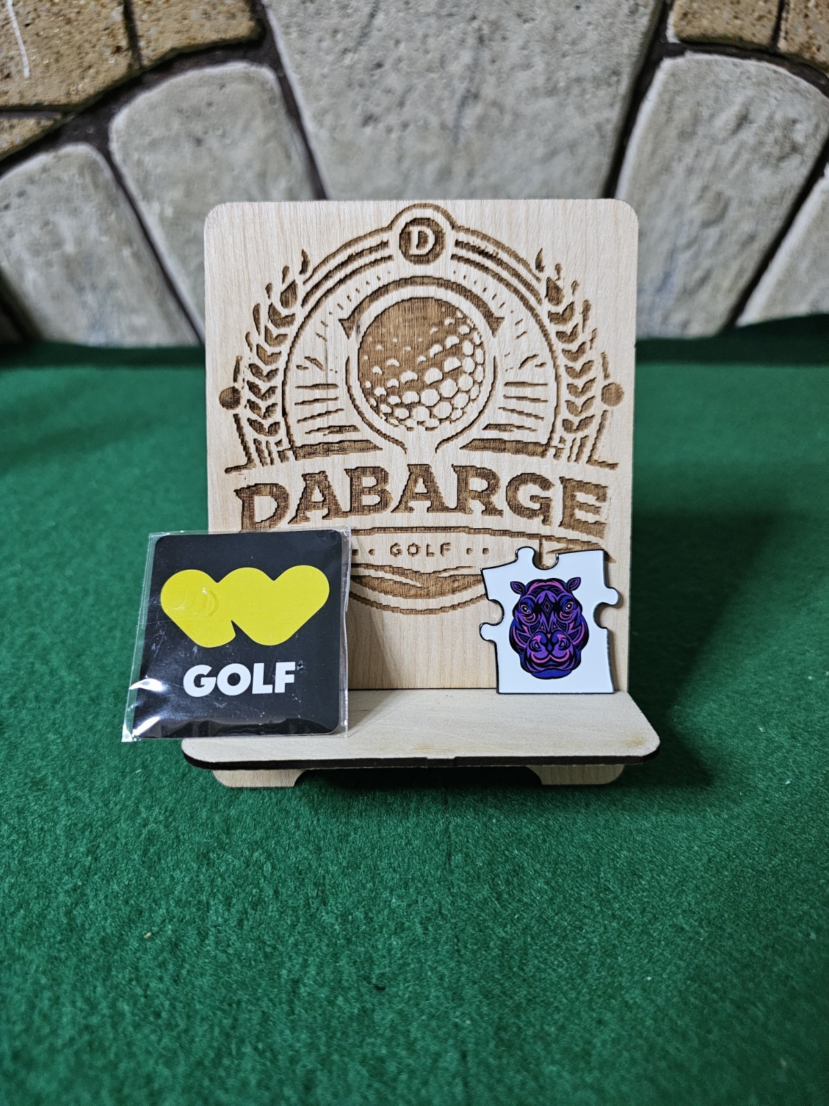 Dabarge Golf Whatnot Go Hippo Ballmarker