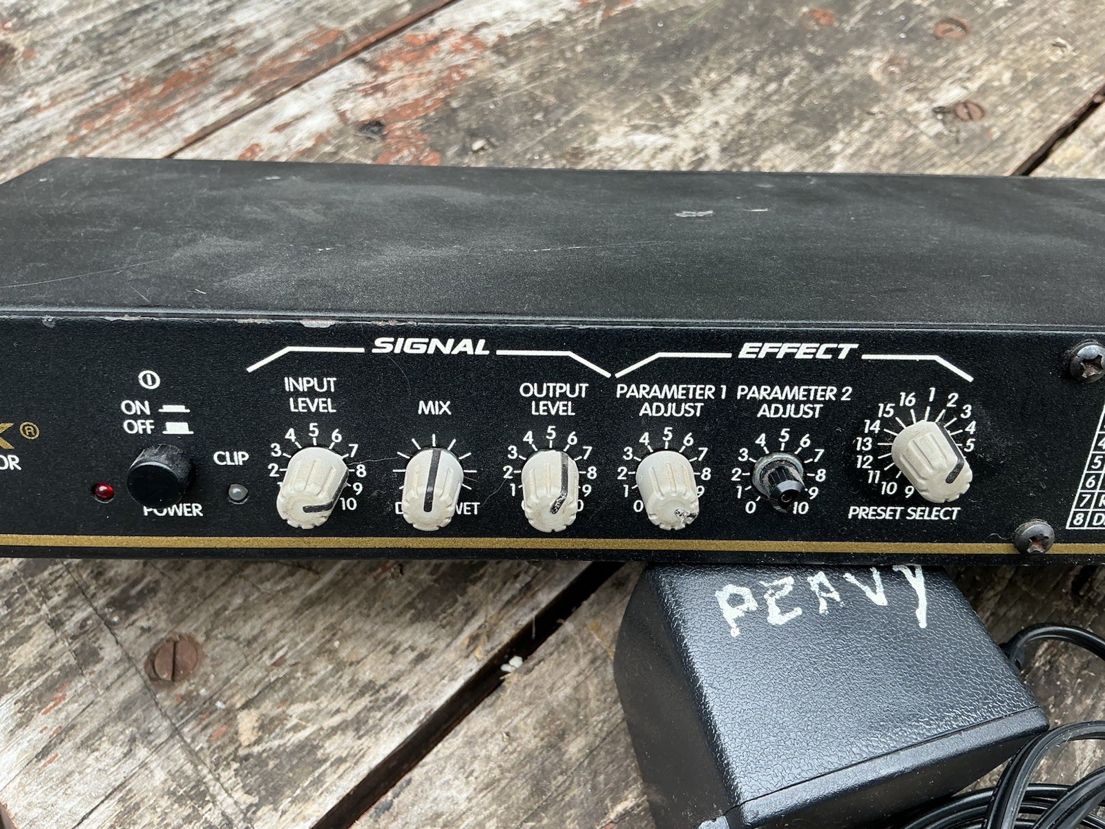Peavey Deltafex W/O Digital Rackmount Effects Processor & Power Supply TESTED