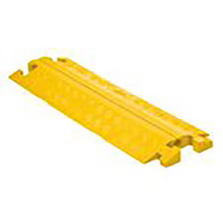 Linebacker Cp1x125-Gp-Y Cable Protector, 1-5/8 In H, 38-1/4 In L, 11-1/2 In W,