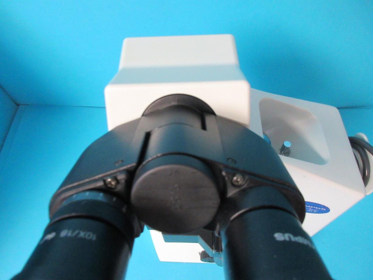 OLYMPUS CX21 BINOCULAR MICROSCOPE PLAN 4X/10X/40X/100X OBJECTIVES 10X EYEPIECES