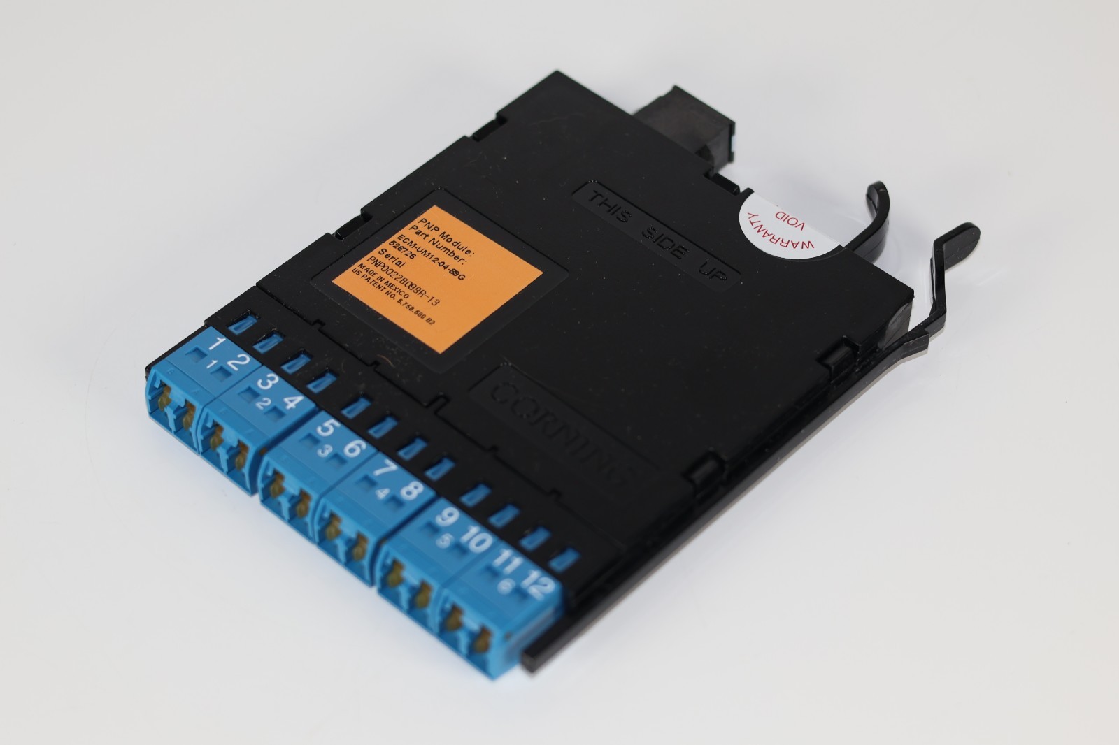 Corning EDGE ECM-UM12-04-89G LC Duplex-MTP Interface Module 12F Single Mode OS2