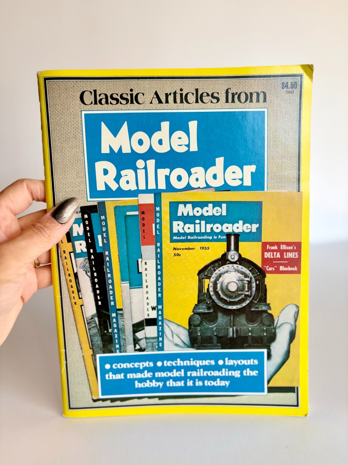 Model Railroader Classic Articles Book Kalmbach 1980 Mike Schafer PB