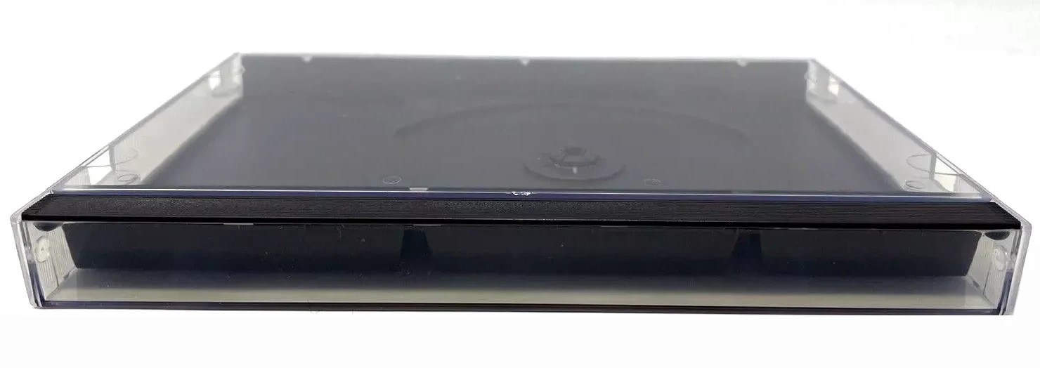 2x - SEGA CD / Saturn / PS1 Replacement CD Disc Video Game Case Holder Long Box