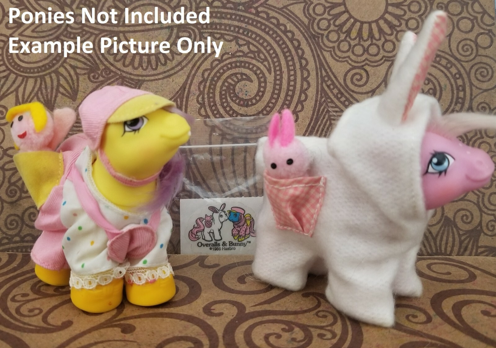 My Little Pony (G1) - "Bunnysuit & Overalls" Baby Pony/Pocket Pals (Multi-List)