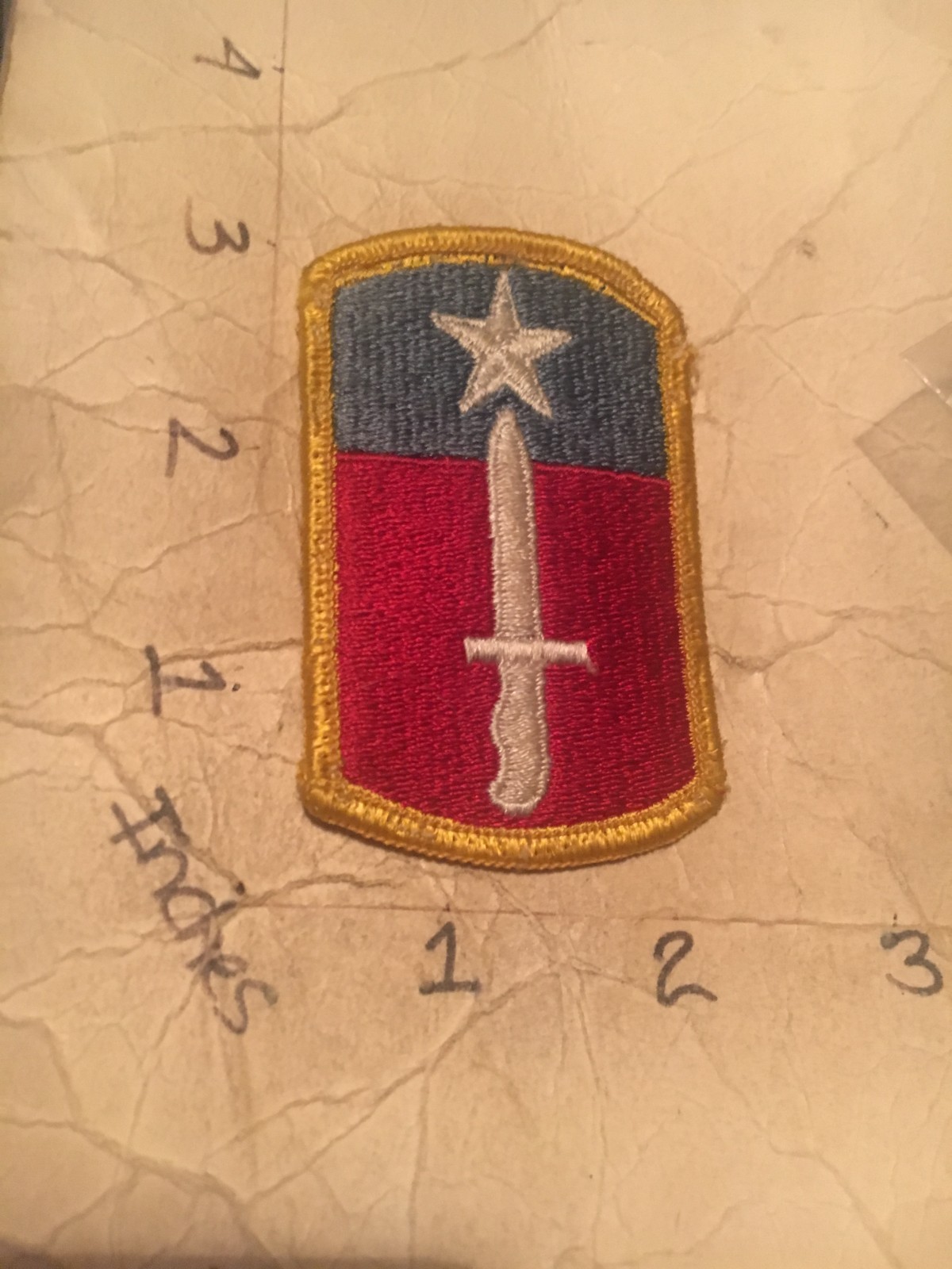 US Army 205th Infantry Brigade m/e Patch 7/22/25