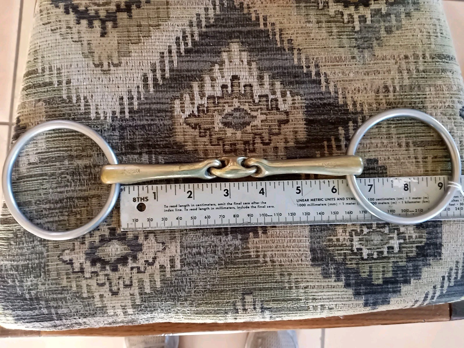 Used Loose Ring Lozenge KK Ultra Snaffle 14mm   German Aurigan