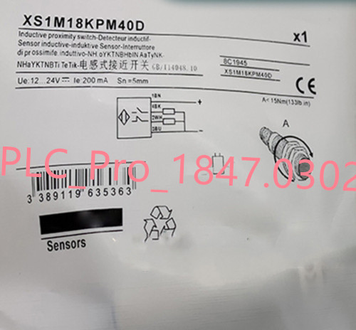 XS1M18KPM40D 1PCS Brand NEW Schneider XS1M18KPM40D Quality Assurance  Fast ship