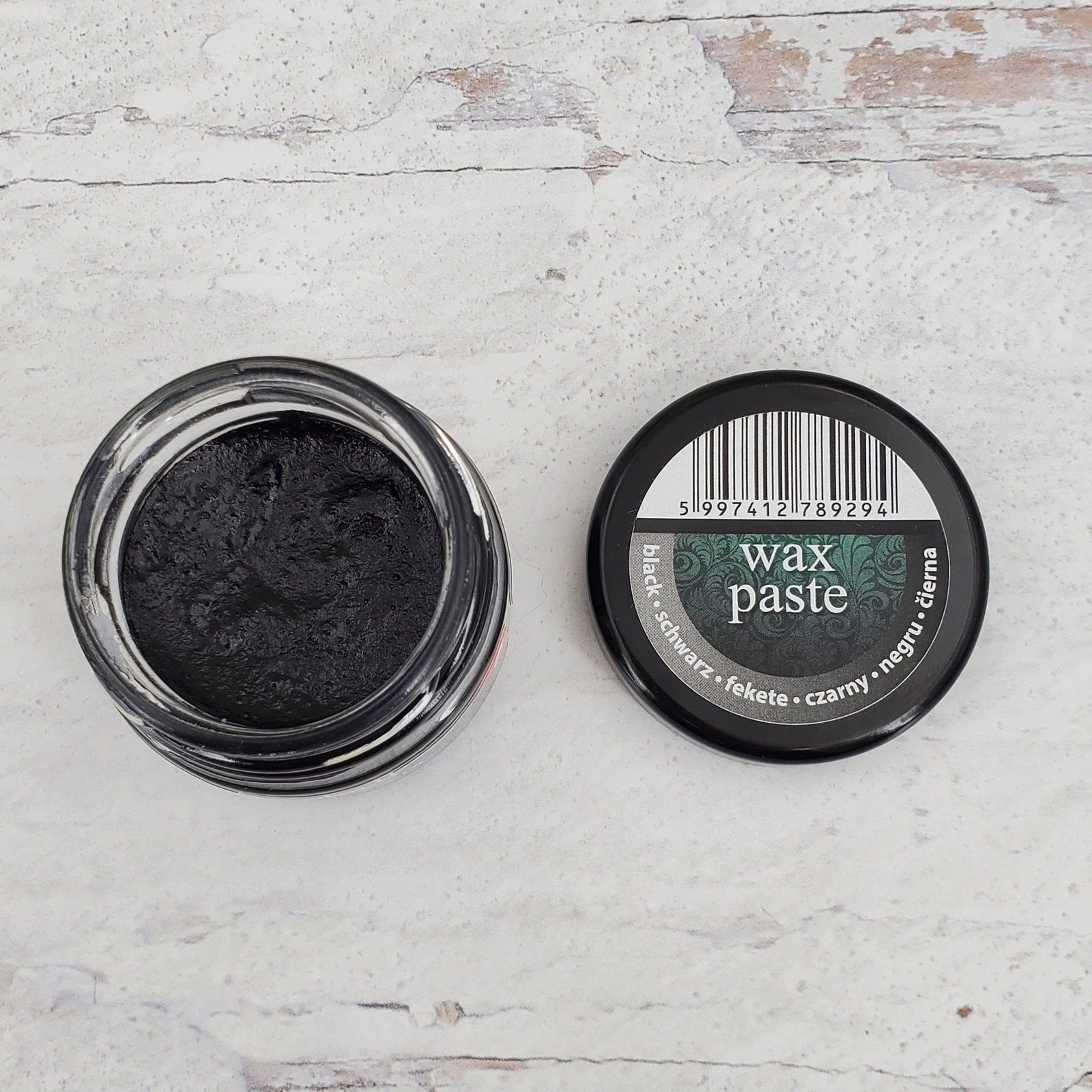 Black | Wax Paste | Pentart Solvent Based Gilding Wax