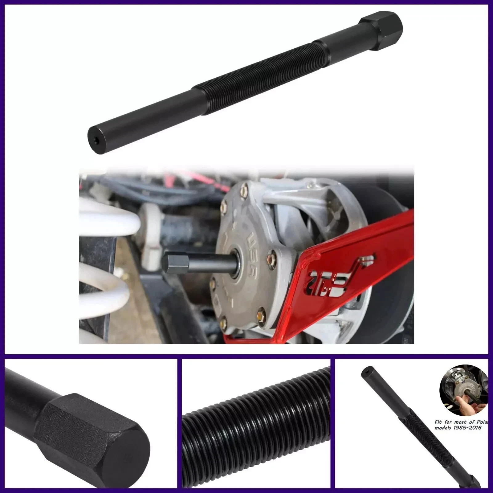 Primary Drive Clutch Puller Remover Tool for Polaris 1985-2016 all Models