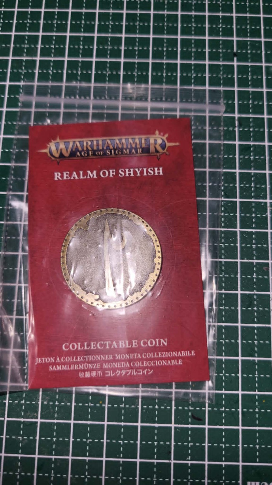 Warhammer Store Coin Realm of Shyish