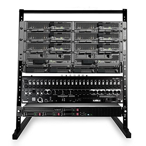 Pyle PLRSTND10 12U Floor Standing Server DJ Rack Bracket