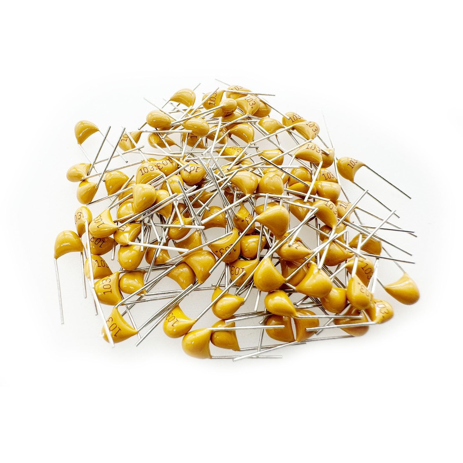 100pcs 10nf 0.01uf 103 Multilayer Monolithic Ceramic Capacitor MLCC