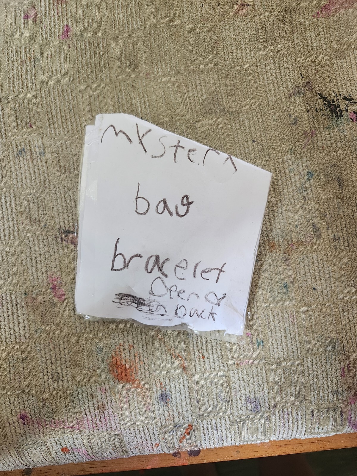 homemade bracelet