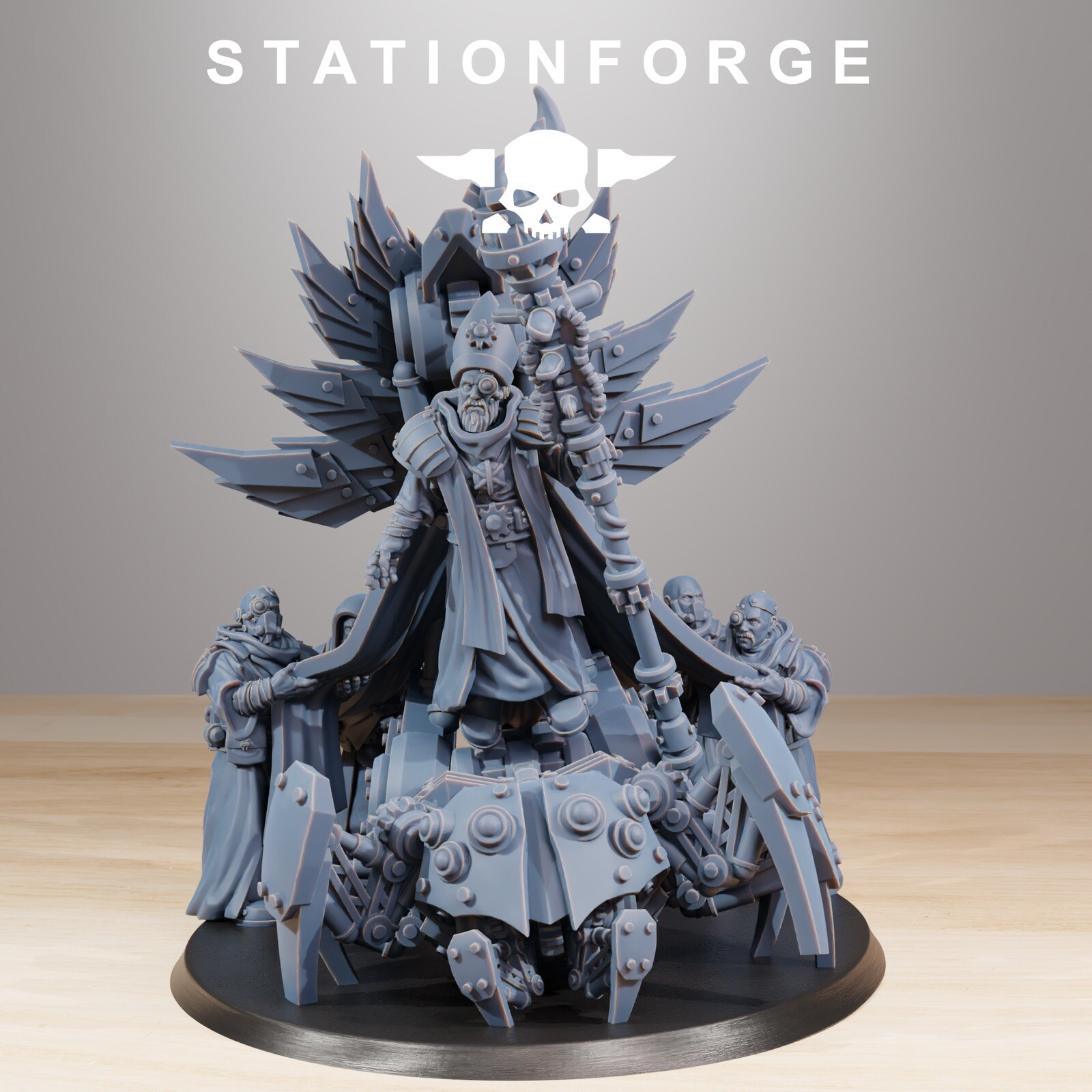 Scavenger Priest, Tech Adept, Mech Division, Stationforge