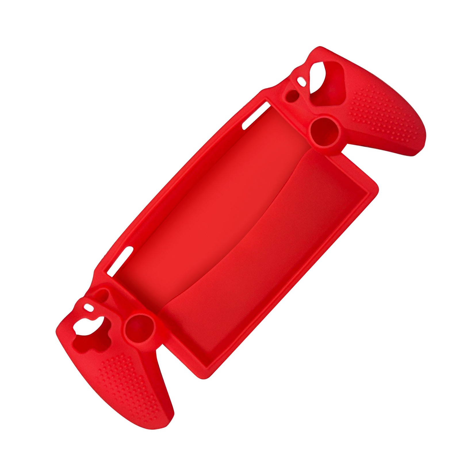 Red  Silicone Case Protective Cover Lightweight For PlayStation Portal