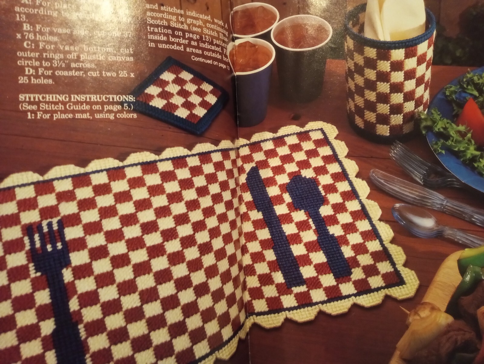 4th of July Plastic Canvas Pattern Magazine No 12 Plastic Canvas Patterns