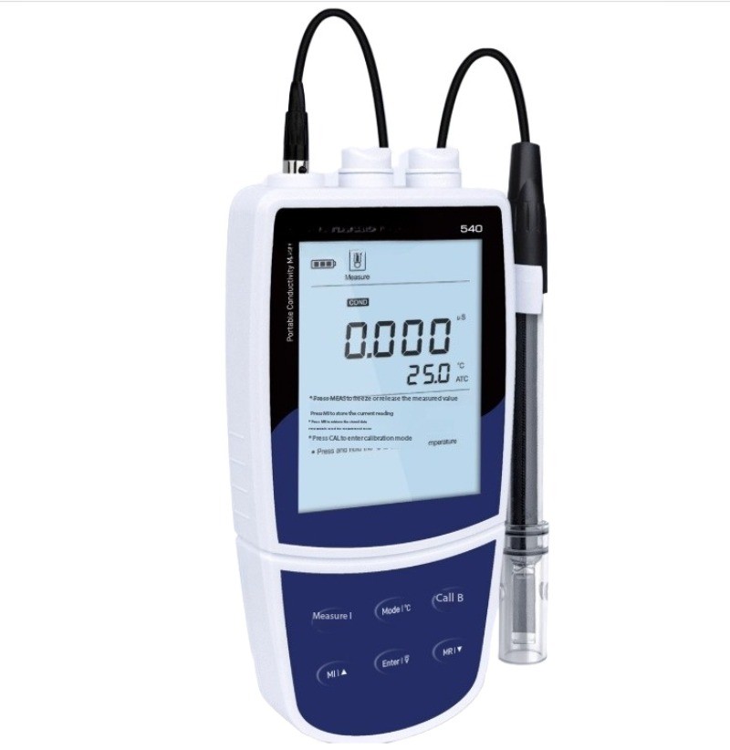 Portable Conductivity Meter Handheld Conductivity and Resistivity Meter