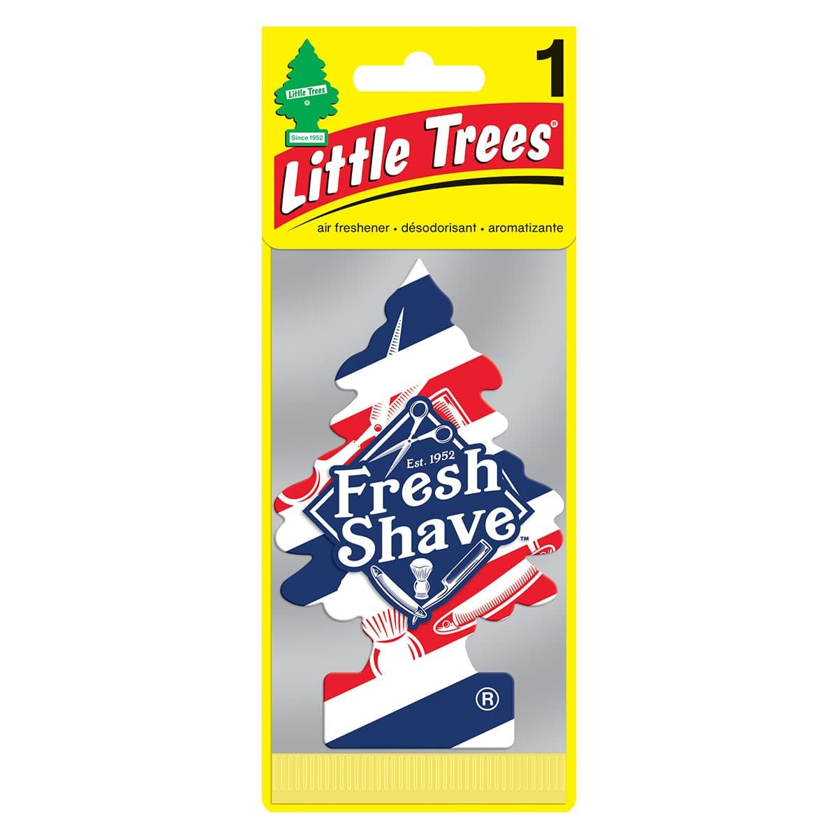 Little Trees Fresh Shave Hanging Air Freshener Home Car 1 Packs - CHOOSE QTY