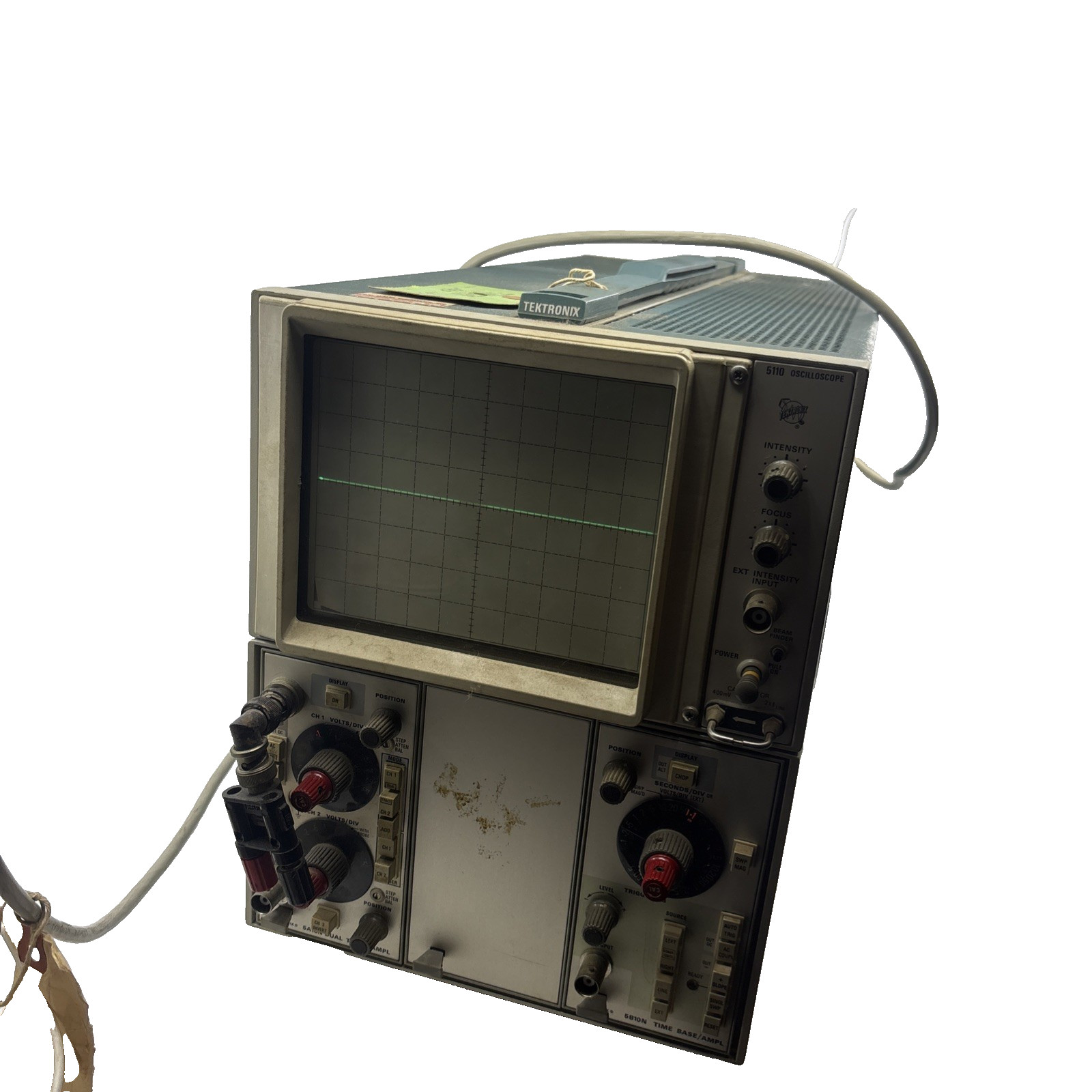 TEKTRONIX 5110 Oscilloscope w/ 5A18N & 5B10N Modules