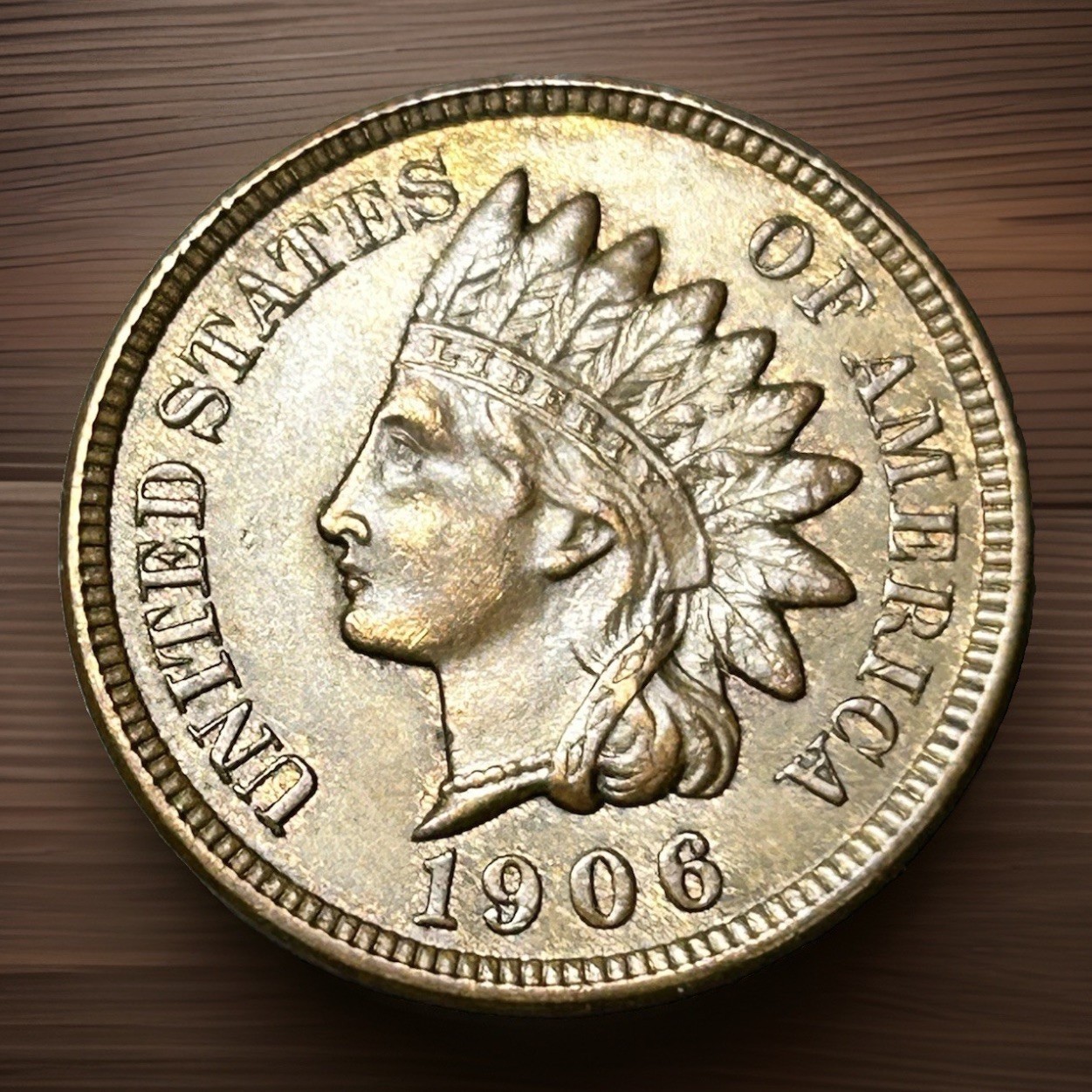 BU MS Collector Grade 1906 Indian Head Cent - Strong Detail, Original Surfaces