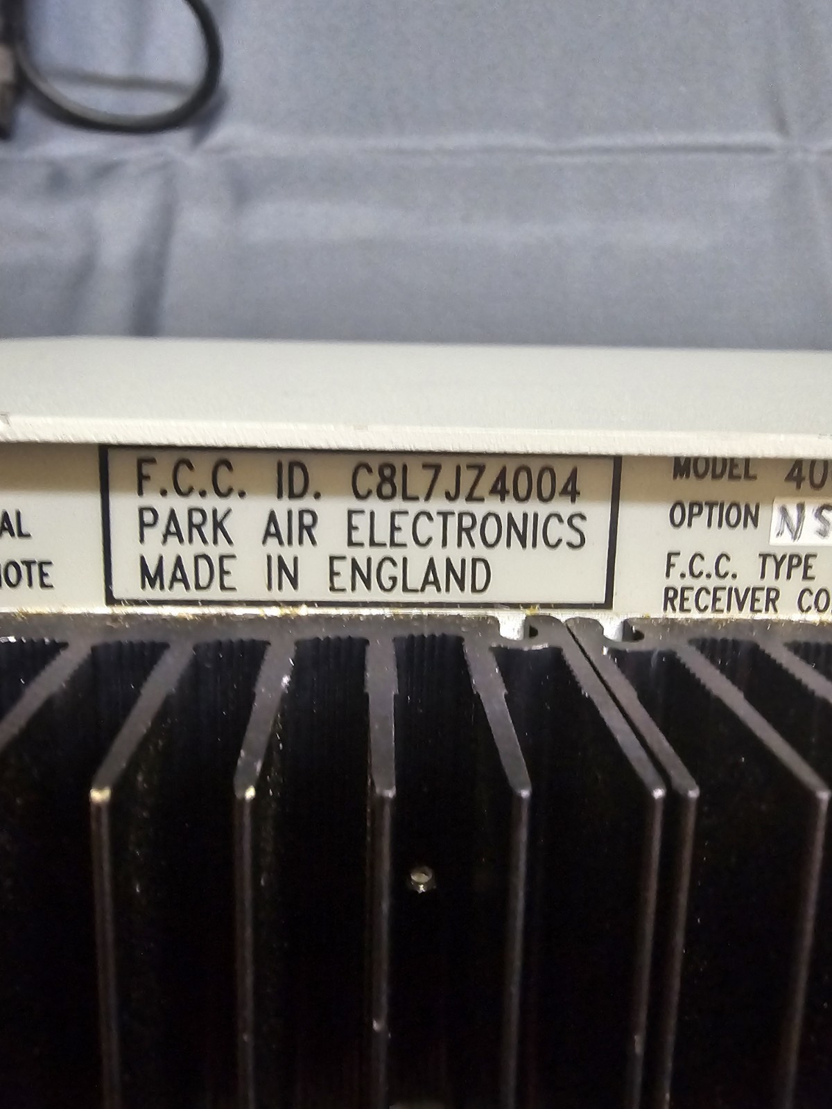 Park AIr Electronics Base Station 4004 Airband Transciever