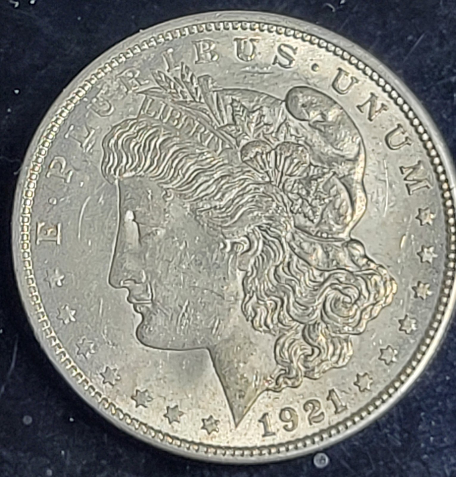 1921 P Morgan Silver Dollar Great Looking Coin!