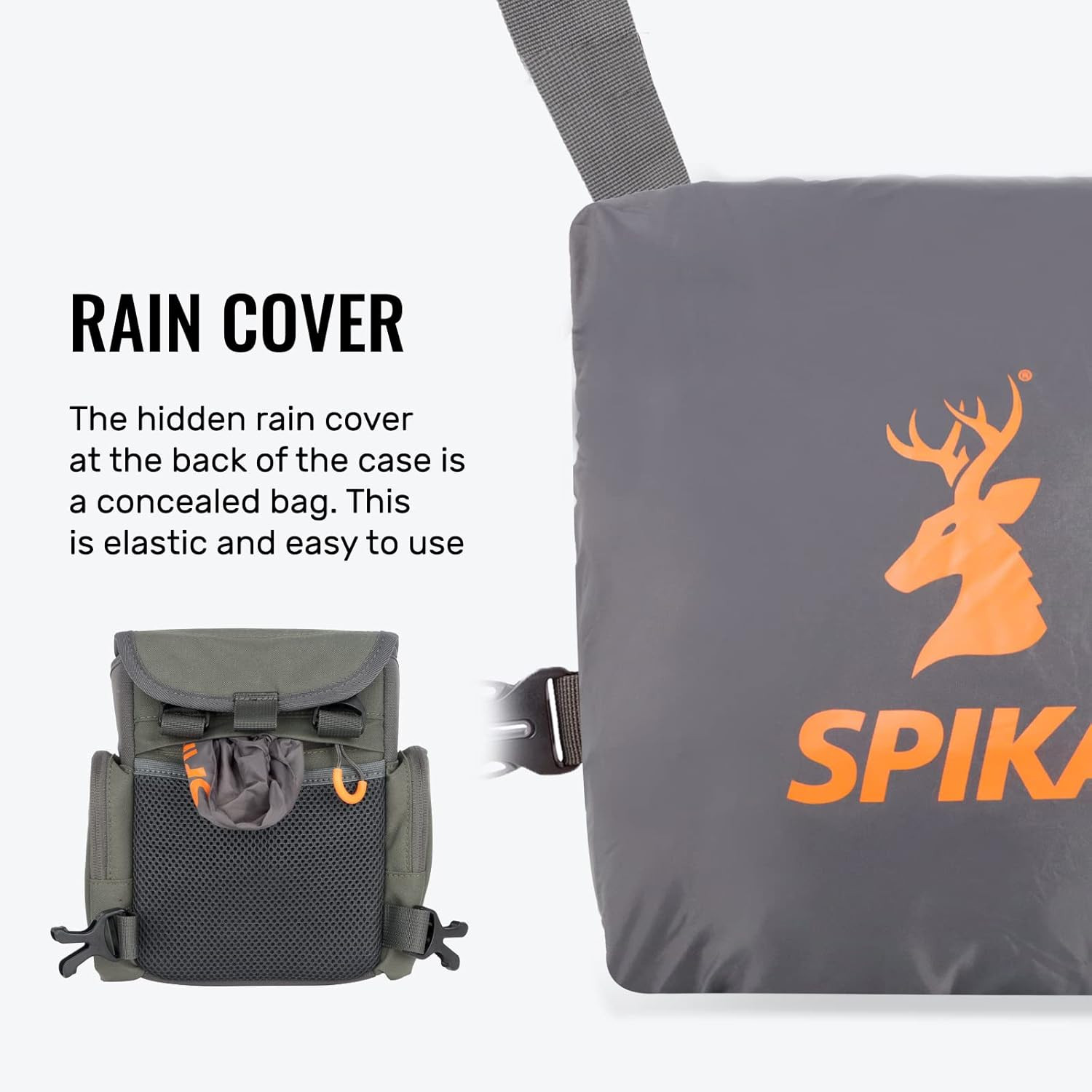 Binocular Harness Chest Pack, Lightweight & Waterproof Bino Bag with Rangefinder