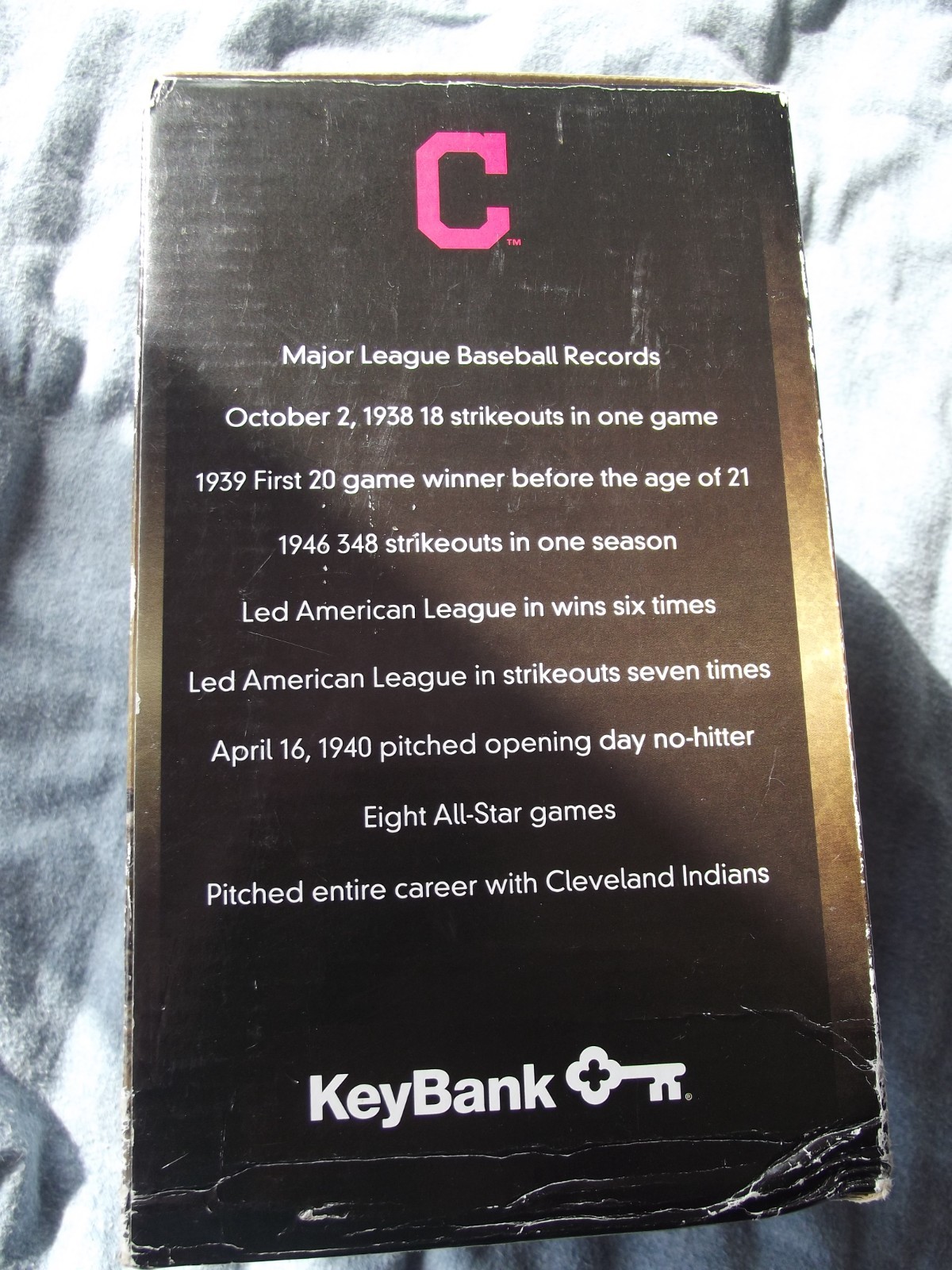 BOB FELLER BOBBLEHEAD