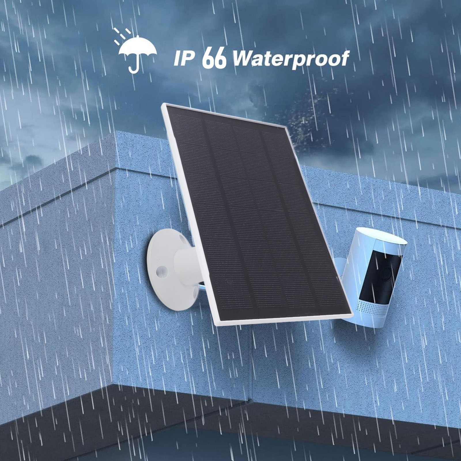 8W Solar Panel For Bird Feeder Camera RDJS ZFTQ