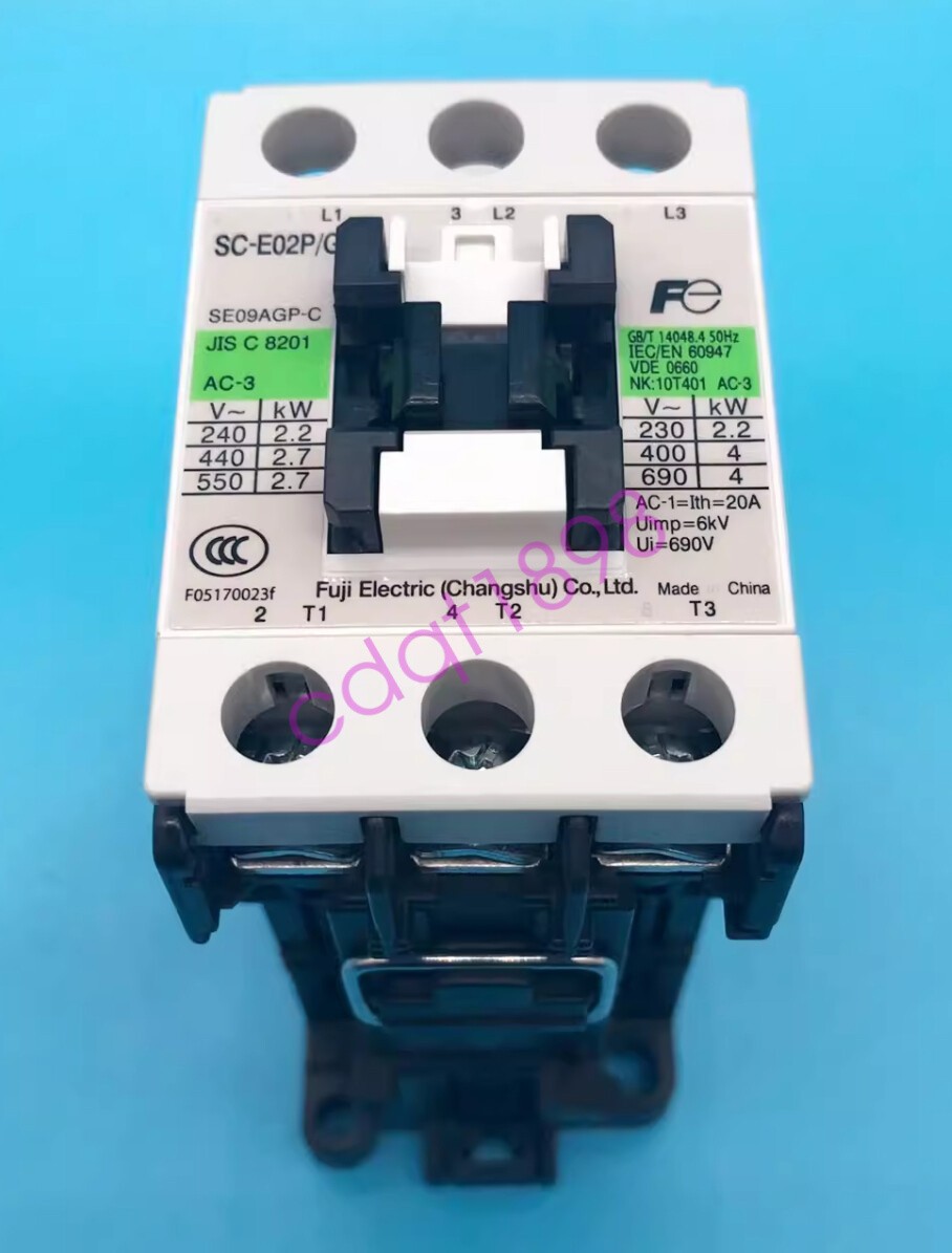 Fuji Electric DC Contactors SC-E02P/G DC24V