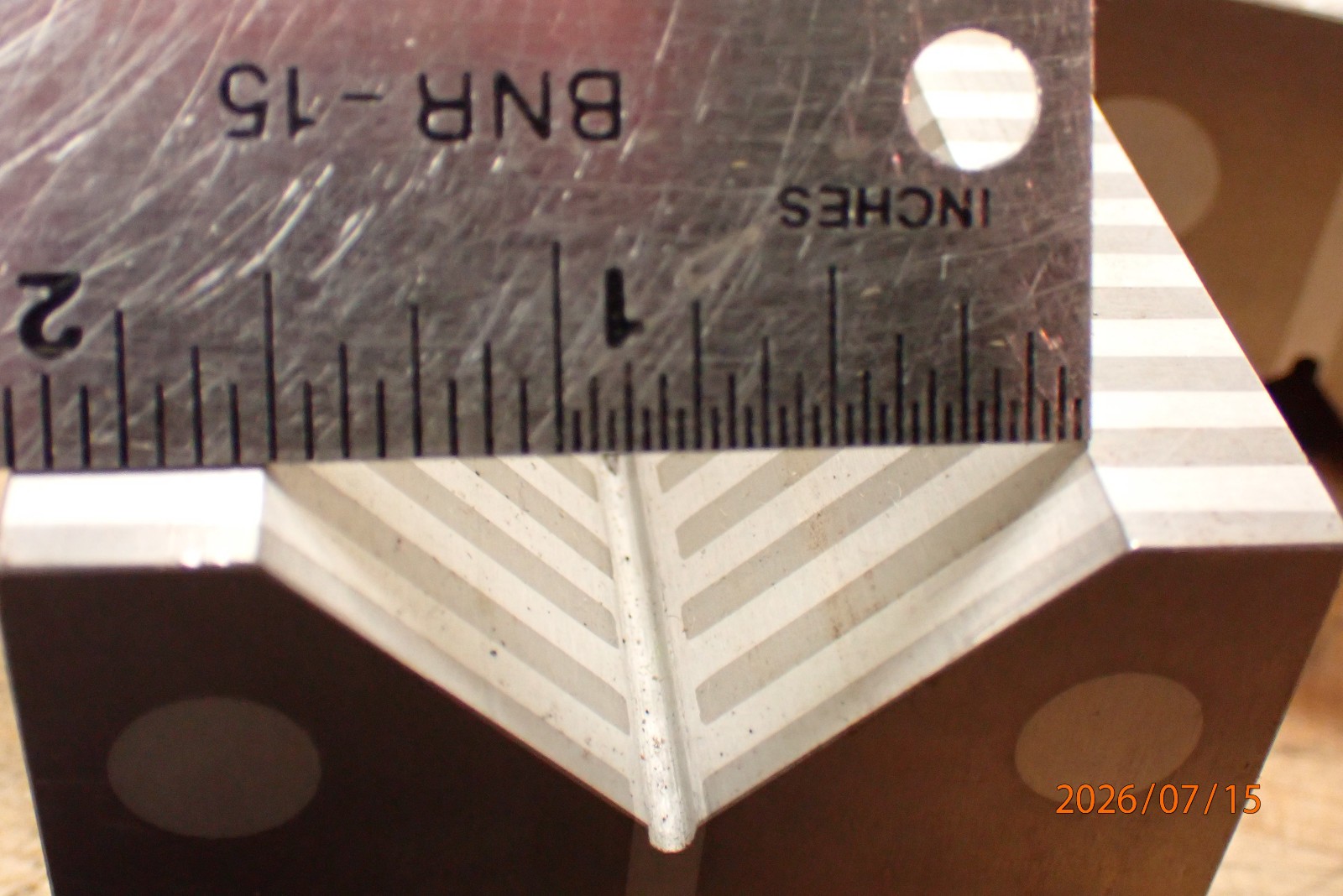 2, FISHER MACHINE MAGNETIC TRANSFER LONG V-BLOCKS FOR SURFACE GRINDING