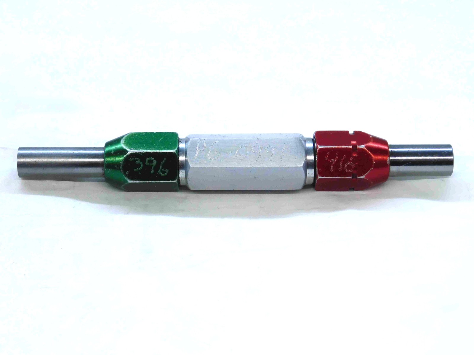 .3960 & .4160 PIN PLUG GAGE GO NO GO .4063 +.0097 OVERSIZE 13/32 10 mm .396 .416