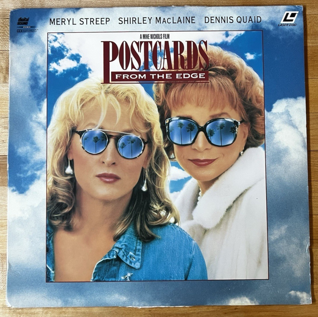 Postcards from the Edge - Meryl Streep  Shirley MacLaine 1990 - Laser Disc